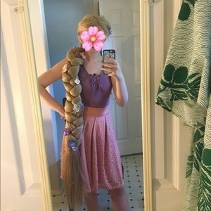 Disney Rapunzel  Cosplay Wig
